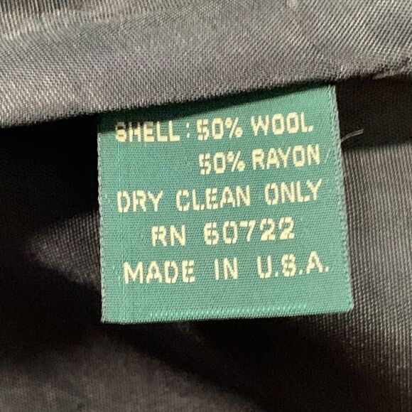 Vintage J. McLaughlin Blazer Jacket Hourglass Patchwork Green Plaid Velvet 10 - Picture 8 of 9